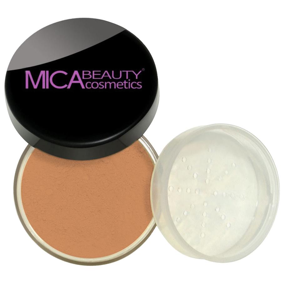 Natural Glow Loose Mineral Foundation Powder - Rosy Brown